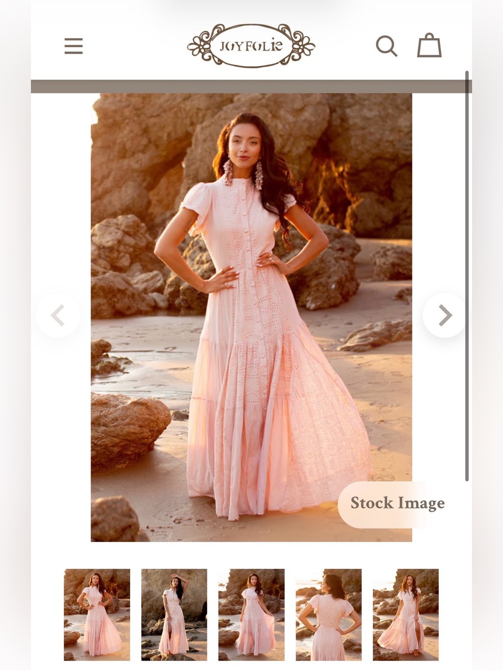 Joyfolie Yani Dress NWT